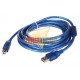 CABLE USB A-B PARA IMPRESORA M/M 3 MTS.