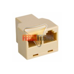 SPLITTER RJ45, DUPLICADOR PARA CONEXIÓN DE RED