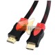 CABLE HDMI 1.8 MTS. M/M V. 1.4. MALLA