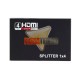 SPLITTER HDMI AMPLIFICADO 4 SALIDAS, SOPORTA 3D