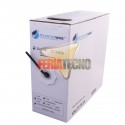 CABLE FTP CAT5E 100 MTS, 24 AWG, CCA PVC. NEGRO. EXTERIOR