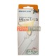 CABLE MICRO USB A USB FUJITEL, COLOR BLANCO, PLANO