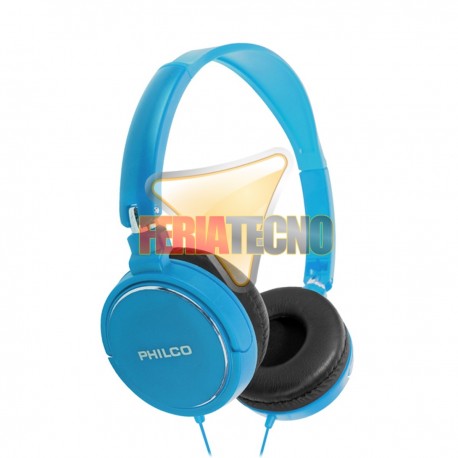 AUDIFONO CINTILLO PHILCO PLC18 AZUL. 3.5 MM.