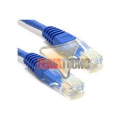 CABLE PATCH UTP CAT6 0,3 MTS. AZUL