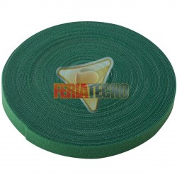 VELCRO DOBLE FAZ 20 MTS X 2CM ANCHO. VERDE AMARRA CABLES