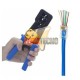 CRIMPEADORA RJ45 PROFESIONAL PASS THRU