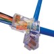 CONECTOR RJ45 CAT5E PASS THRU 10 UNI.