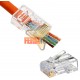 CONECTOR RJ45 CAT5E PASS THRU 10 UNI.