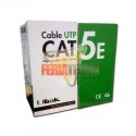 CABLE UTP CAT5E, 24 AWG, CCA, 305 MTS.