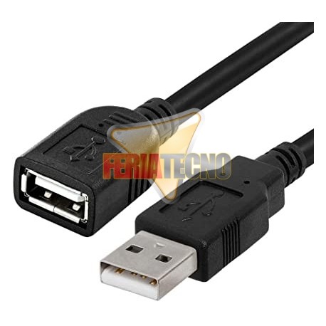 CABLE EXTENSIÓN USB A-A M/H 3 MTS.