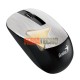 MOUSE OPTICO INALAMBRICO GENIUS USB, NX-7015, NEGRO/PLATEADO