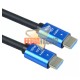 CABLE HDMI 2.0 4K 20MTS. M/M, CONEC. BAÑO ORO. PREMIUM