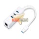 ADAPTADOR USB 3.0 A RJ45 (LAN) CON 3 PUERTOS USB HUB, TP-LINK UE330