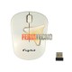 MOUSE OPTICO INALAMBRICO BLANCO USB, FUJITEL.