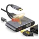 ADAPTADOR USB-C A HDMI, VGA, USB 3.0, USB-C CARGA