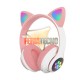 AUDIFONO BLUETOOTH OREJAS DE GATO, MONSTER ROSADO. CAT EARS