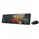 KIT TECLADO Y MOUSE INALAMBRICO USB, NEGRO, GENIUS. SMART KM-8200