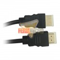 CABLE HDMI 1.5 MTS. M/M 1.4 CONECTOR BAÑO ORO