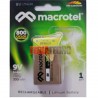 BATERIA RECARGABLE 9V, 290 MAH