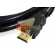 CABLE HDMI 10 MTS. CONECTOR BAÑO ORO
