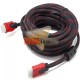 CABLE HDMI 10 MTS. CONECTOR BAÑO ORO, MALLA