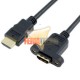 CABLE HDMI 30 CMS. MACHO / HEMBRA.