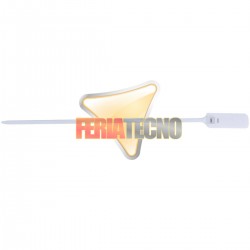 PRECINTO SELLO DE SEGURIDAD 40 CMS, NUMERADO, 100 UNIDADES, BLAN