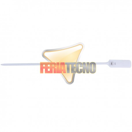 PRECINTO SELLO DE SEGURIDAD 40 CMS, NUMERADO, 100 UNIDADES, BLAN