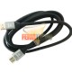 CABLE HDMI 2.1 8K 1,8 MTS. MACHO MACHO, CONEC. BAÑO ORO