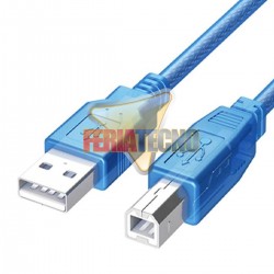 CABLE USB A-B PARA IMPRESORA M/M 5 MTS.