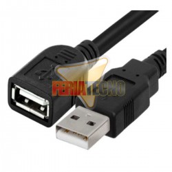 CABLE USB A-A M/H 4,5 MTS.