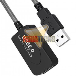 CABLE ACTIVO USB 2.0 A-A 10 METROS M/H