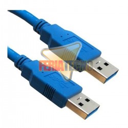 CABLE USB 3.0 A-A MACHO/MACHO 1 MT.