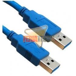 CABLE USB 3.0 A-A MACHO/MACHO 3 MTS.