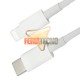 CABLE USB-C PARA IPHONE, IPAD. BLANCO. 1 METRO. CARGA RAPIDA