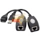 EXTENSOR USB 1.1 POR RJ45. HASTA 50 METROS