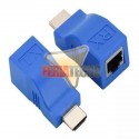 EXTENSOR HDMI HASTA 30 METROS POR UTP COBRE