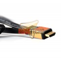 CABLE HDMI 20 MTS. V 1.4, M/M, PLANO, CONEC. BAÑO ORO