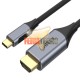 CABLE USB-C A HDMI 1,8 MTS. 4K 60HZ