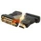 ADAPTADOR HDMI MACHO A DVI-I HEMBRA