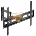 SOPORTE LCD/LED TIPO BRAZO EN MURO 37" A 70". 35KG. NEGRO.