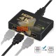 SWITCH HDMI 4K PASIVO 3X1, CONTROL REMOTO