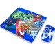 KIT MOUSE INALAMBRICO Y PAD MOUSE AVENGERS