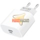 CARGADOR USB-C CORRIENTE 20W. BLANCO. CARGA RÁPIDA