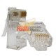 CONECTOR RJ45 CAT6 , 100 UNI. 