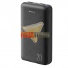 BATERIA EXTERNA POWERBANK, 20.000 MAH, COLOR NEGRO