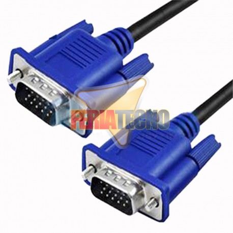 CABLE VGA 1,8 MTS. M/M, CONECTOR AZUL