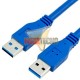 CABLE USB 3.0 A-A M/M 1,5 MTS. PLANO