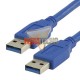 CABLE USB 3.0 A-A MACHO/MACHO 1,8 MTS.