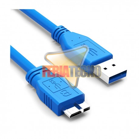 CABLE USB 3.0 A MICRO B M/M 0,5 METROS (DISCO DURO)